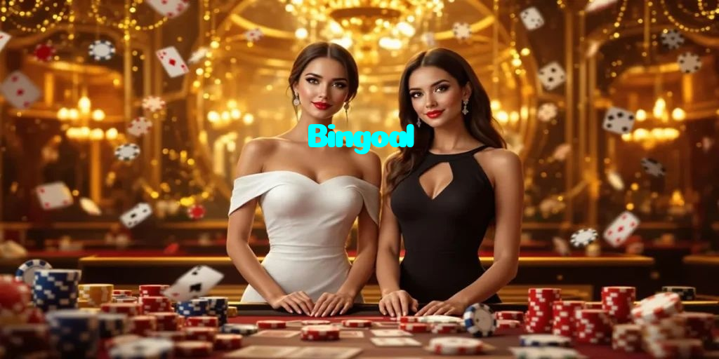 Bingoal casino presented on mobile device in Pakistan with slots and live games