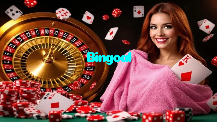 Bingoal casino presented on mobile device in Pakistan with slots and live games